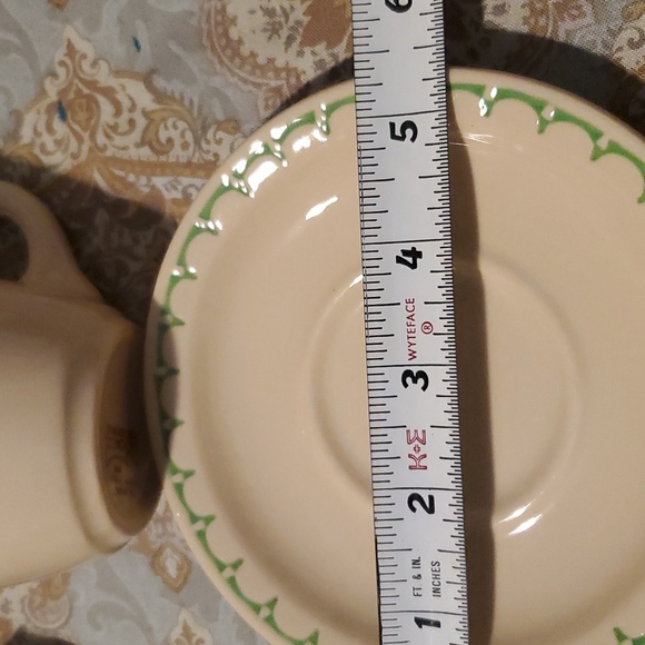 Syracuse econo- rim cup & saucer (2) artint - Picture 2 of 5